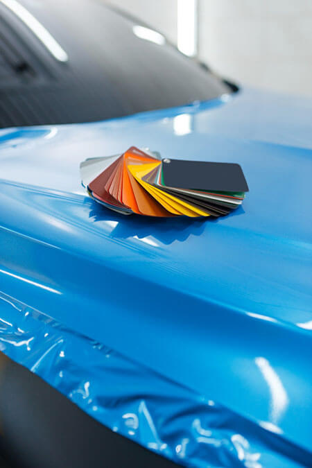 Car Wrapping Protective Vinyl Foil Film Color Palette